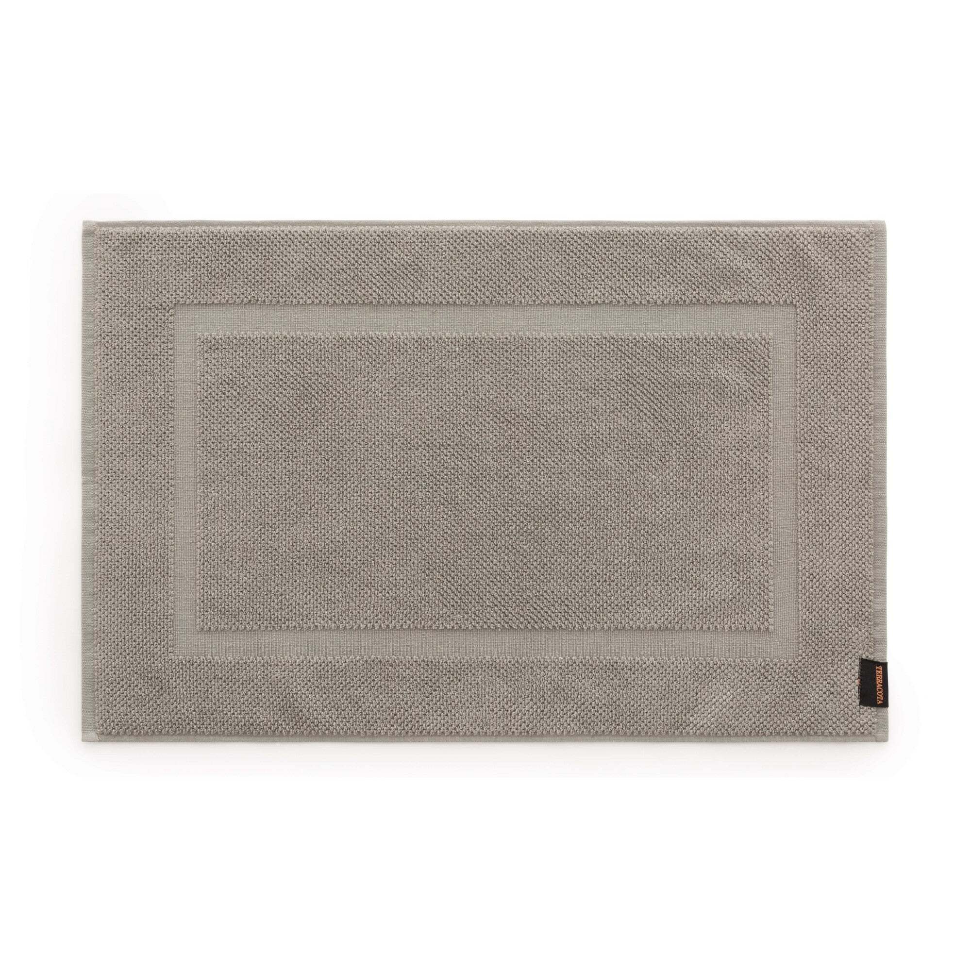 Tapis de bain 100% coton peigné 650 gr Army Green 50x80