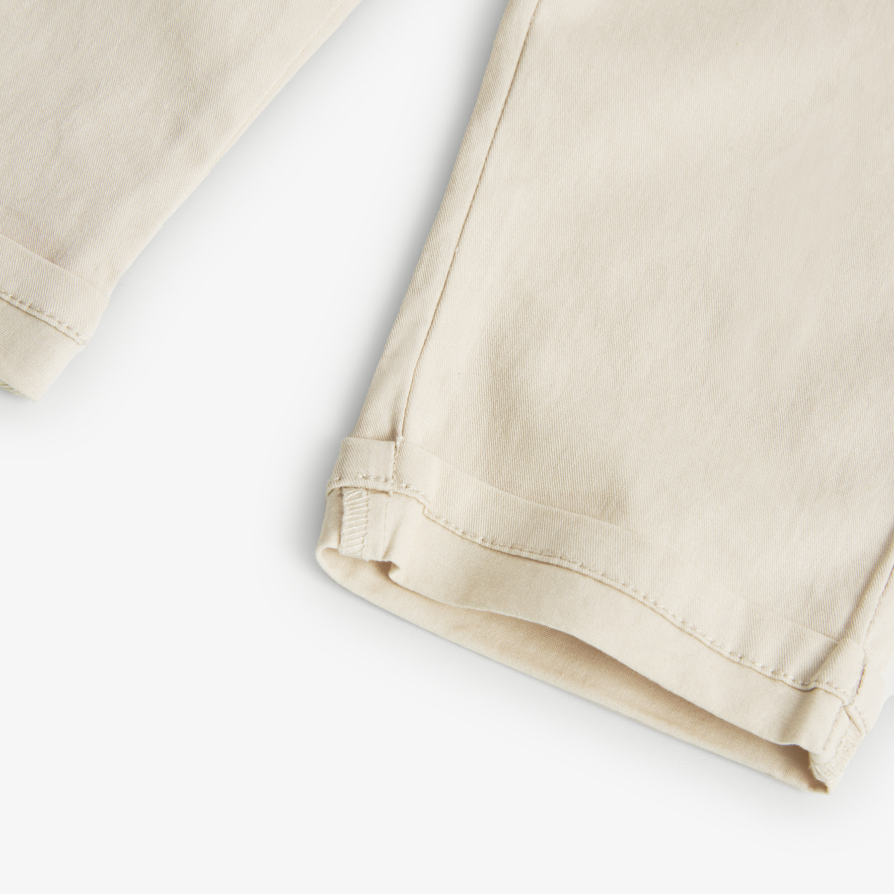 PantalÃ³n elÃ¡stico niÃ±a estampado, beige crema