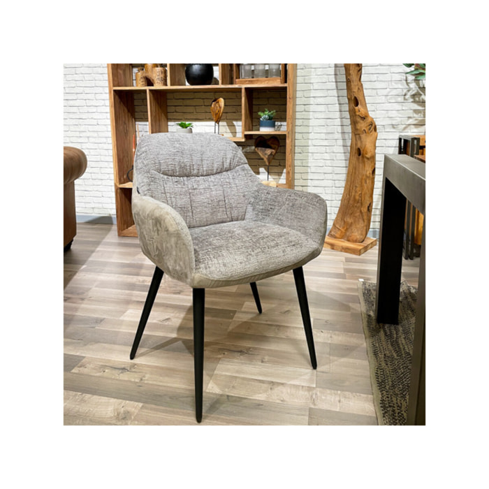 Chaise moelleuse avec accoudoirs - CASTA