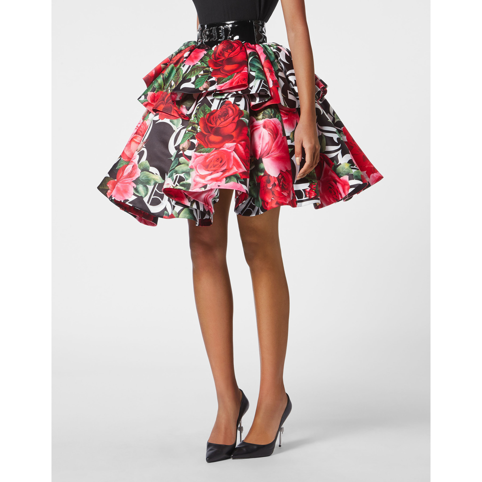 PHILIPP PLEIN Falda larga