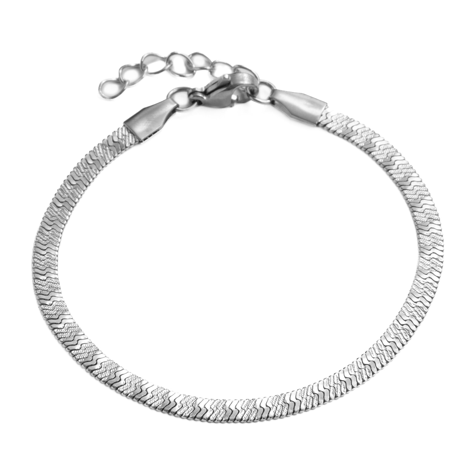 Pulsera Xorisk acabado rodio