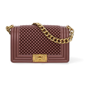 Borsa a mano da donna - Modello False - 100% Pvc - 11.0 x 19.0 x 6.5 cm