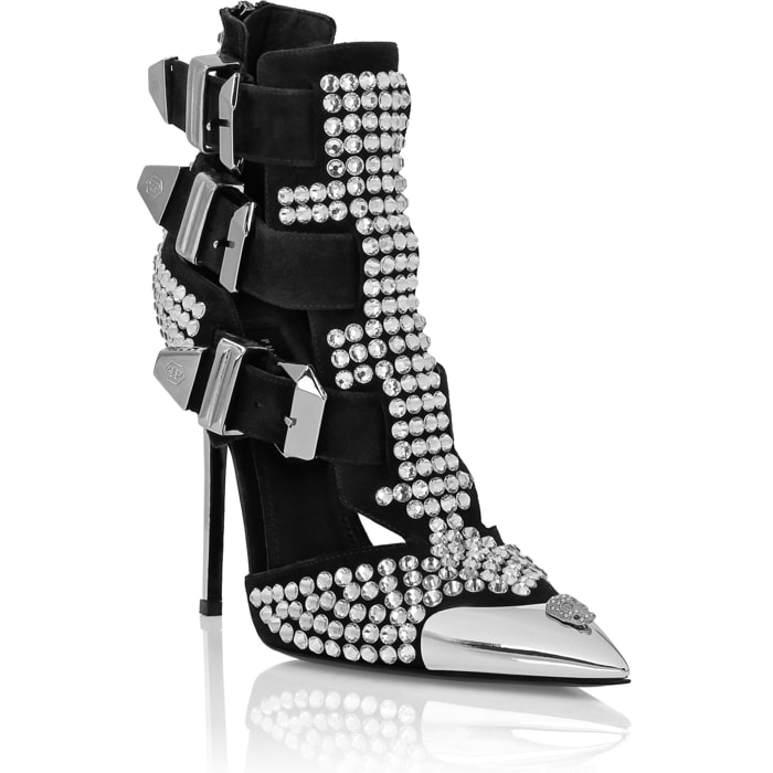 PHILIPP PLEIN Sandals High Heels SKULL