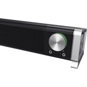 Enceinte PC TRUST Barre de son ASTO pour PC et TV