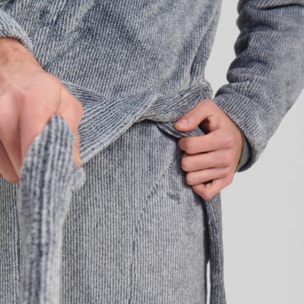 Bata larga gris