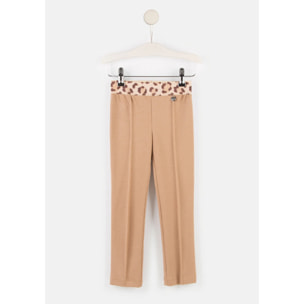 Leggings camel de niña