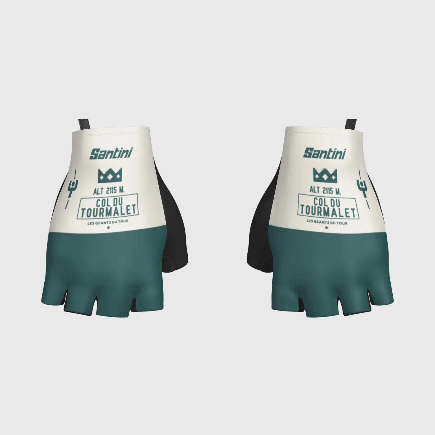 Maillot Jaune Col Du Tourmalet Gloves - Verde