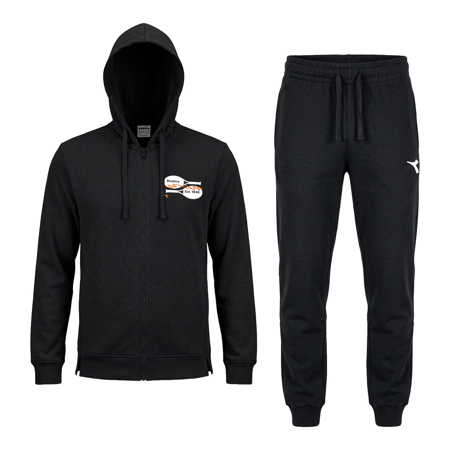 Tuta Uomo DIADORA Cotone Leggero Zip Cappuccio Art.102.182903