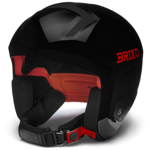 Briko - Caschi, Uomo Donna, Nero - Vulcano 2.0