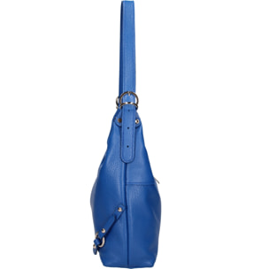 Borsa a spalla da donna In Vera pelle Made in Italy 30x30x9 cm