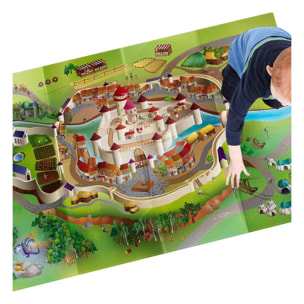 Nappe pour jeu d'enfant Château-Fort