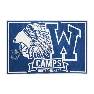 Tapis imprimé Hugu, idéal pour une chambre d'adolescent