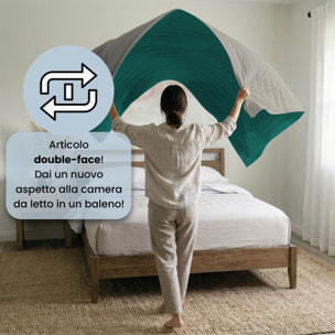 TRAPUNTINO ESTIVO ELEGANT PIAZZA E MEZZA, BICOLORE