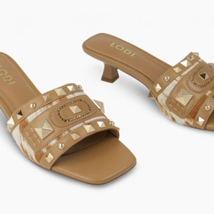 SANDALIAS BEIGE A-ANTILA-P