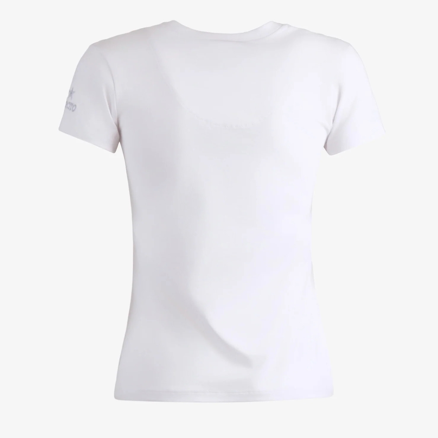 T-shirt Esercito a maniche corte bianca donna