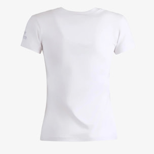 T-shirt Esercito a maniche corte bianca donna