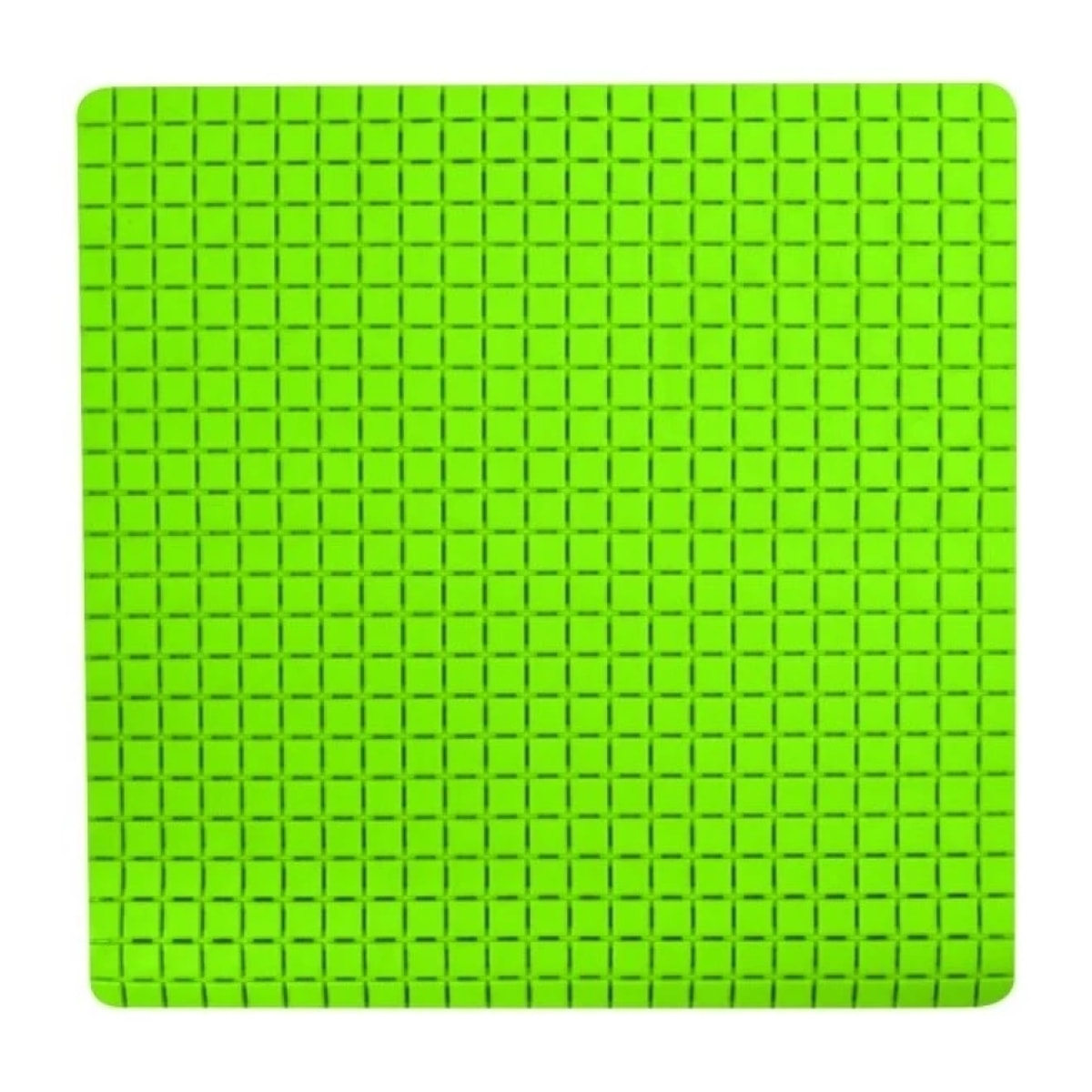 Tapis Fond de douche antidérapant Caoutchouc QUADRO 54x54cm Vert MSV
