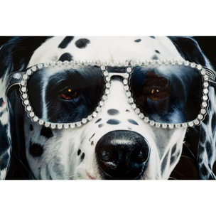 DIPINTO SU TELA LACCATO TRAP C/CORNICE CM 53X3X73