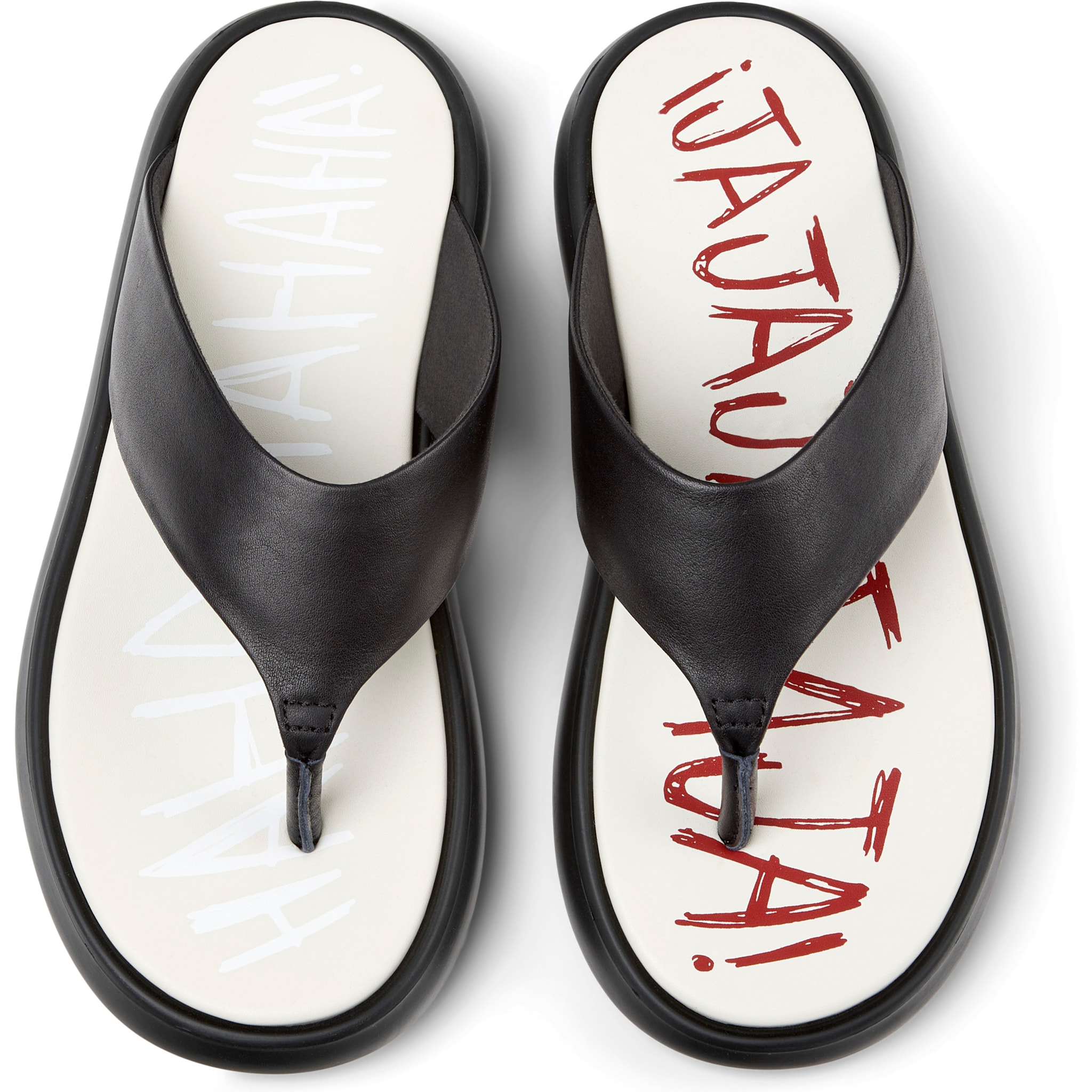 Sandali - CAMPER Pelotas Flota Sandal Twins - Nero - Pelle liscia