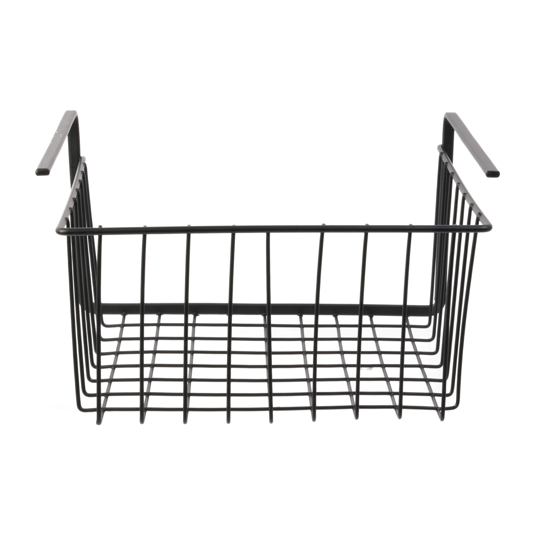 Panier Suspendu - JE CHERCHE UNE IDEE - Métal Filaire - Noir