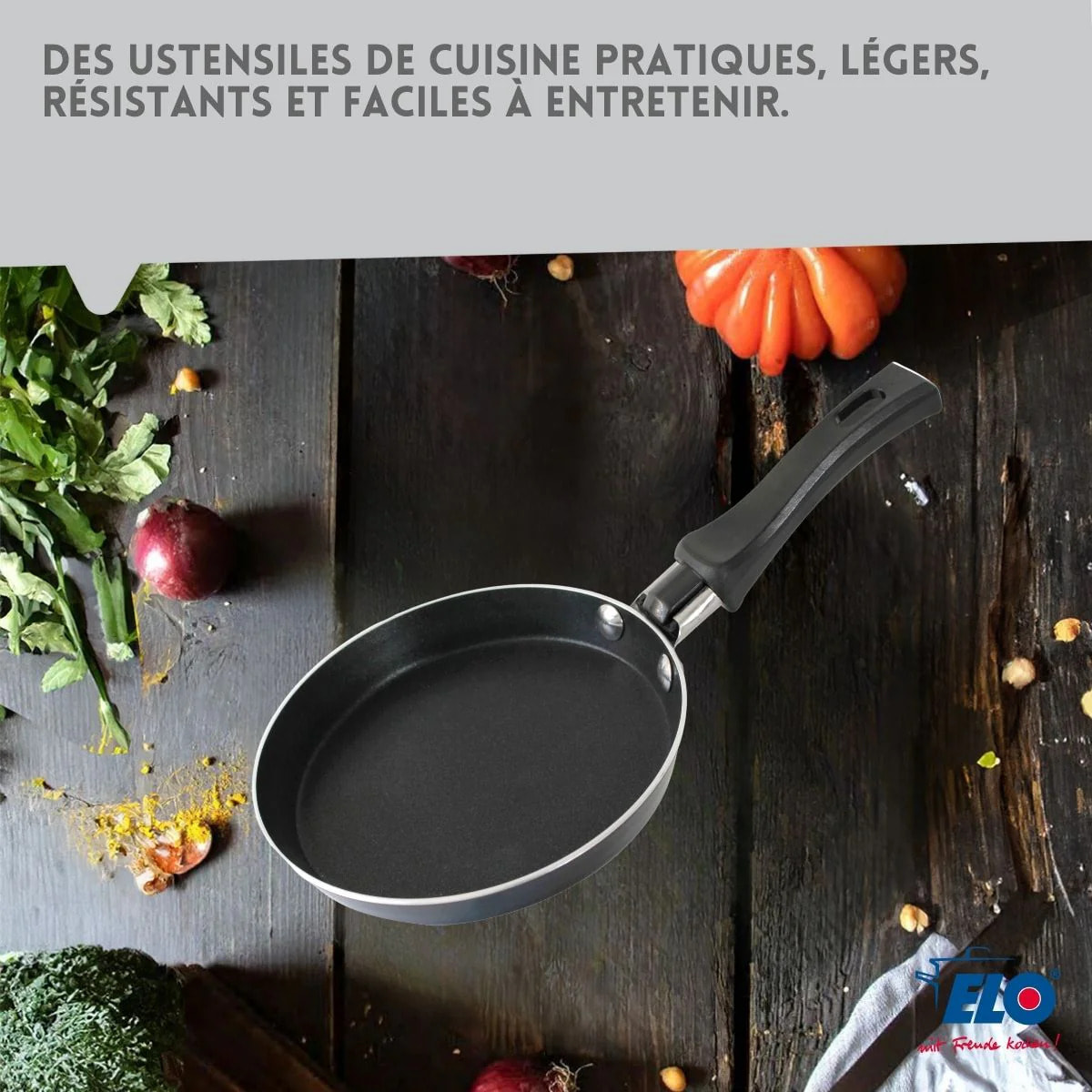 Mini crêpe avec revêtement en céramique 14 cm ELO Juwel de Luxe