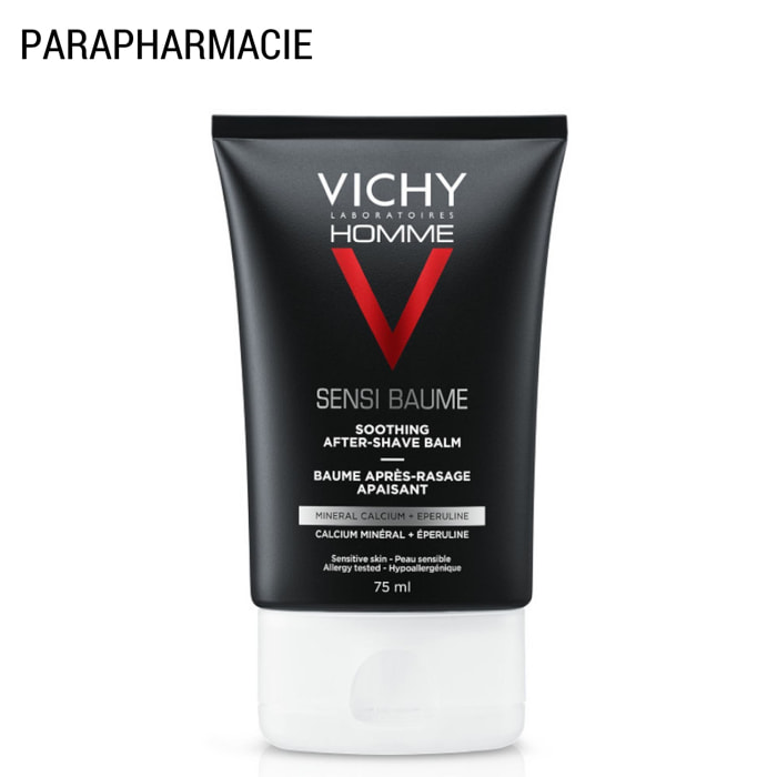 Vichy Homme Sensi-Baume - Crème Après-Rasage Apaisante 75 ml