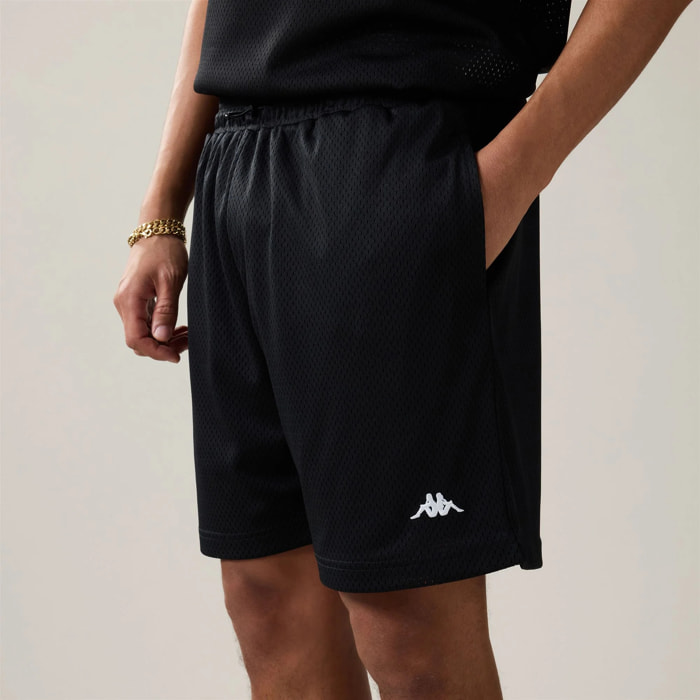 Kappa - Pantalones cortos Hombre Negro - Authentic Sumit