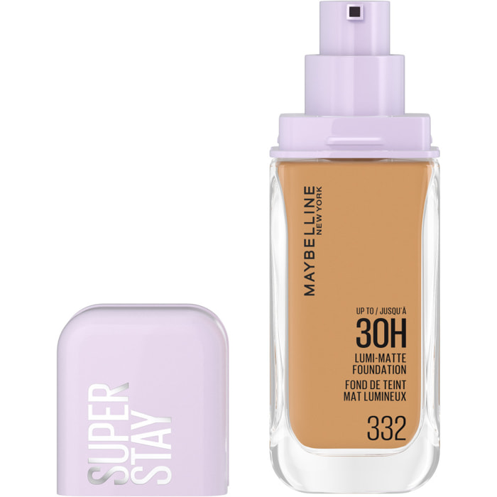 Maybelline New York Superstay 30H Lumi-Matte Fond de Teint 332