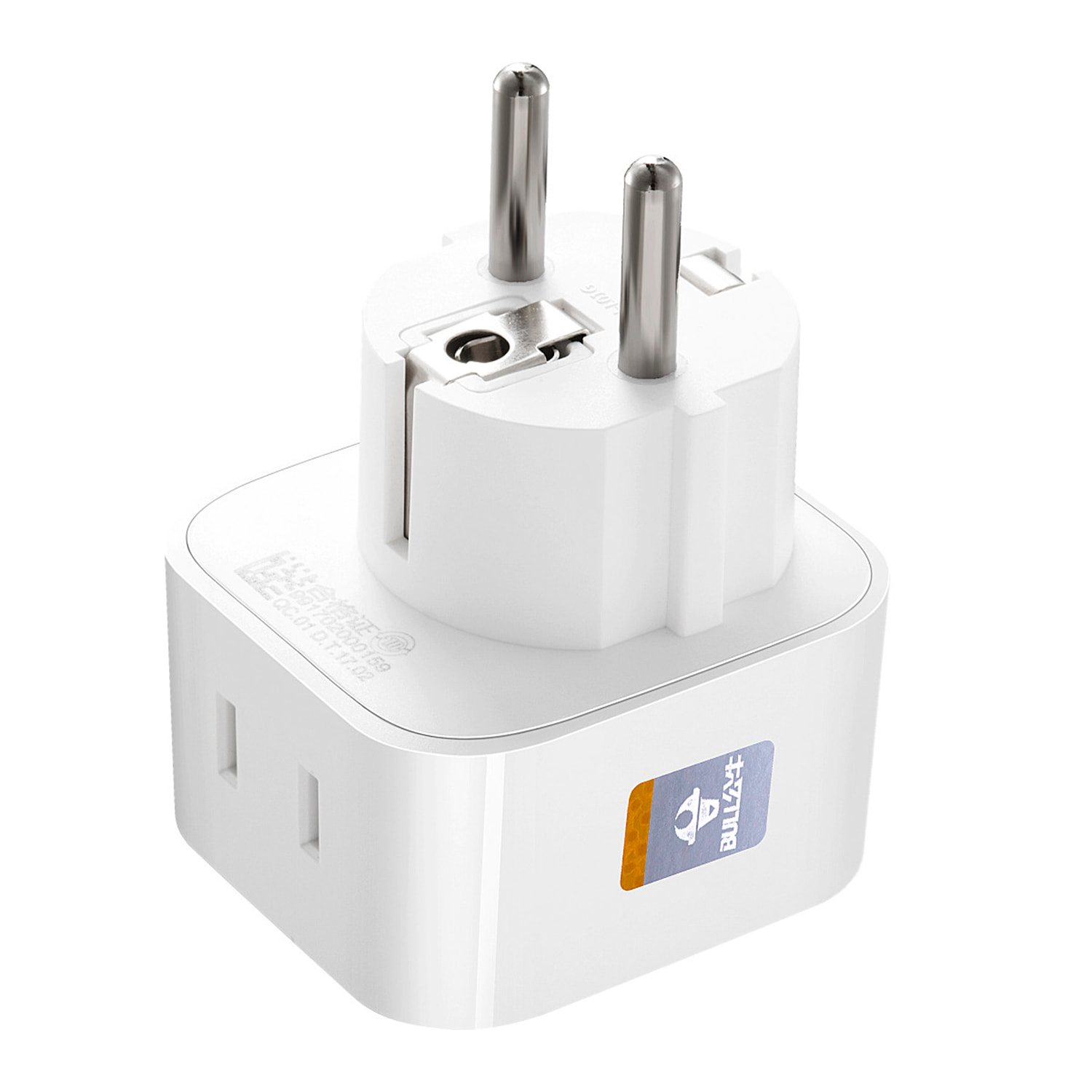 Adattatore da spina americana a europea.