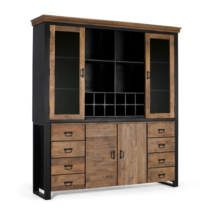 Armoire 4 portes 220x200x45cm