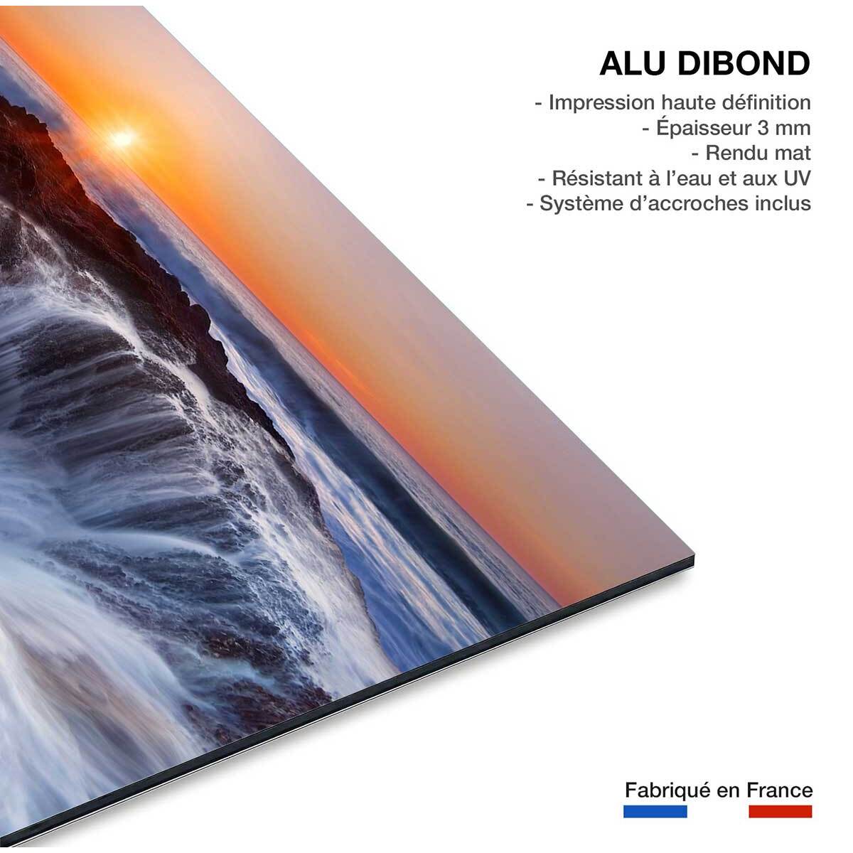 Tableau Le puit de Thor en Oregon Tableau alu Dibond