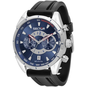 Orologio Sector 330 Silicone Nero