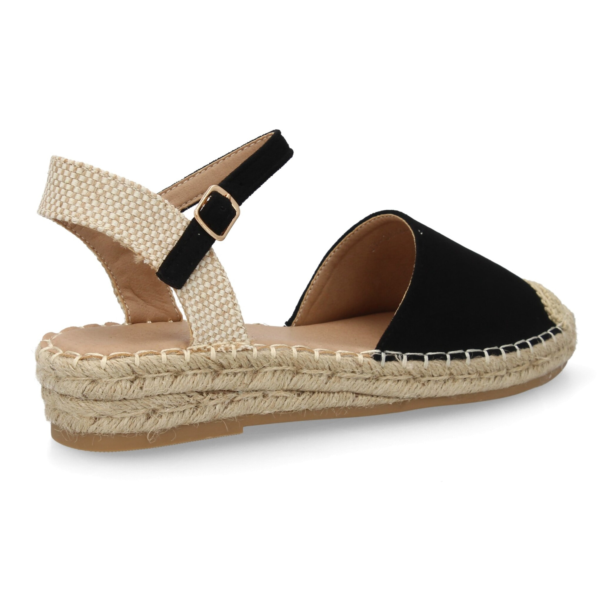 Alpargata mujer yute comoda cierre de hebilla