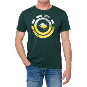 Camiseta NAHUA 100% algodón verde