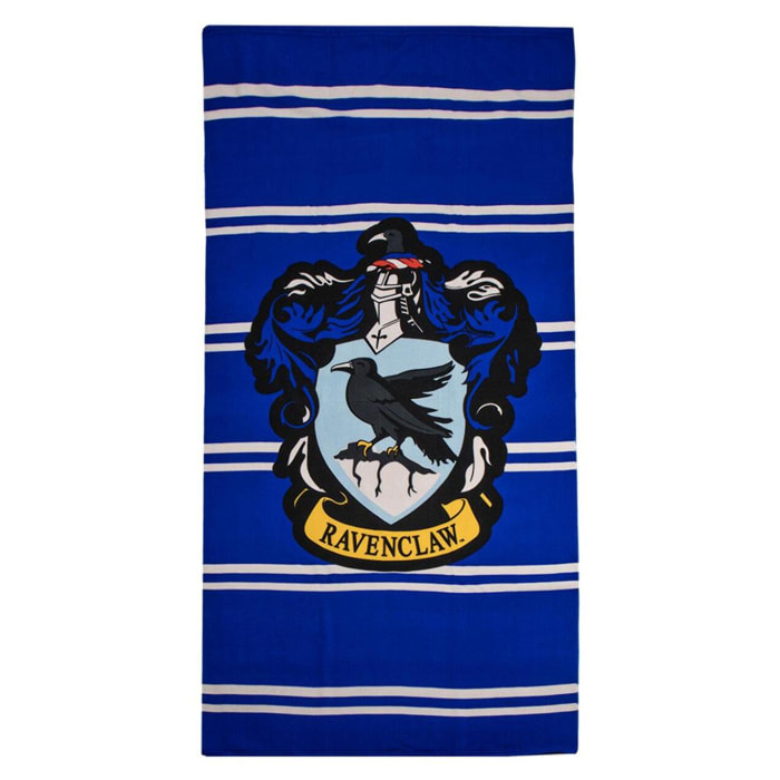 Toalla Microfibra de Harry Potter (Ravenclaw) - 70x140x1 cm - Multicolor