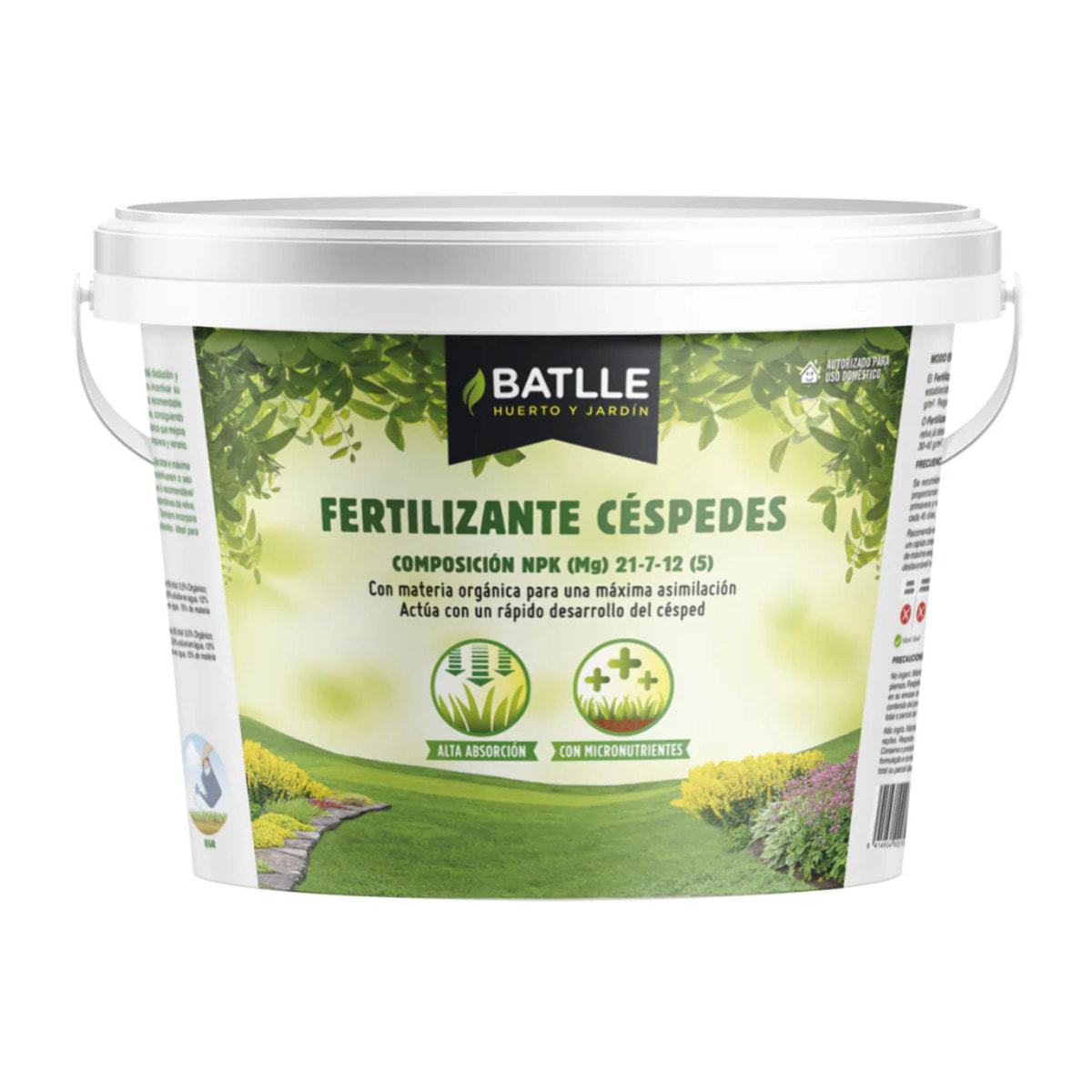 Fertilizante césped granulado Batlle 1.5kg