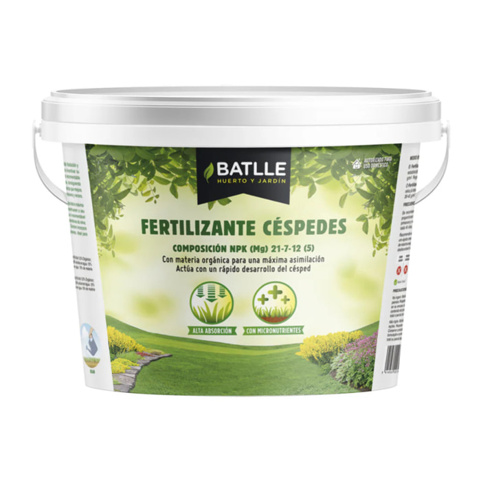 Fertilizante césped granulado Batlle 1.5kg