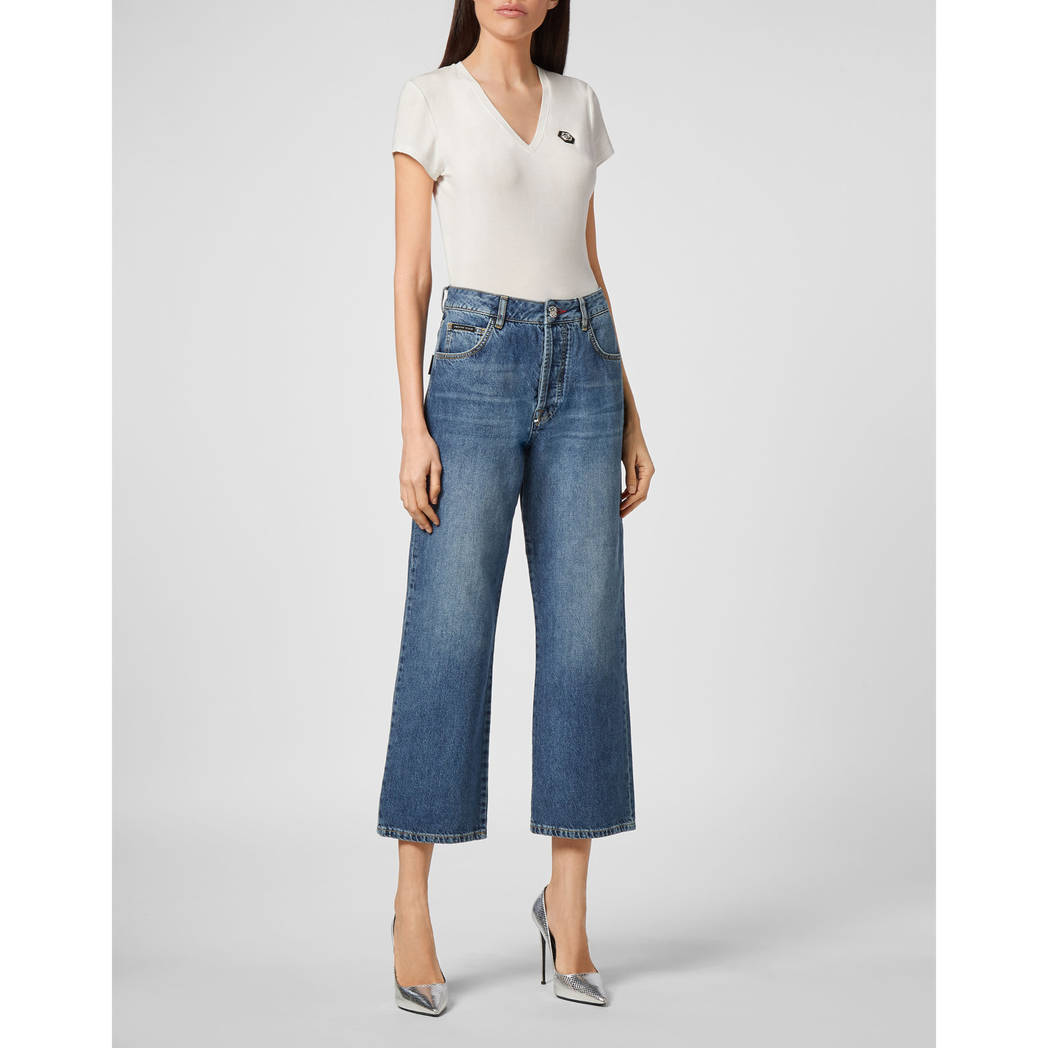 PHILIPP PLEIN Pantalones vaqueros Loose Fit ICONIC PLEIN