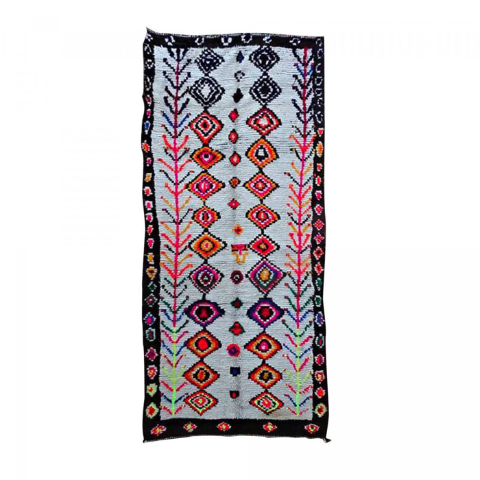 Authentique tapis berbère fait main en laine BADO