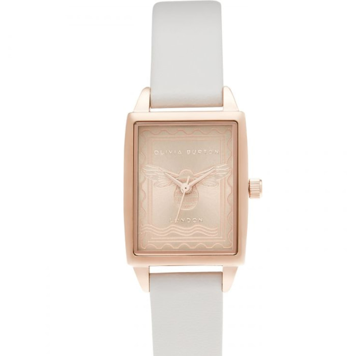 Reloj Olivia Burton OB16SD04 Mujer Analogico Cuarzo con Correa de Piel sintetica