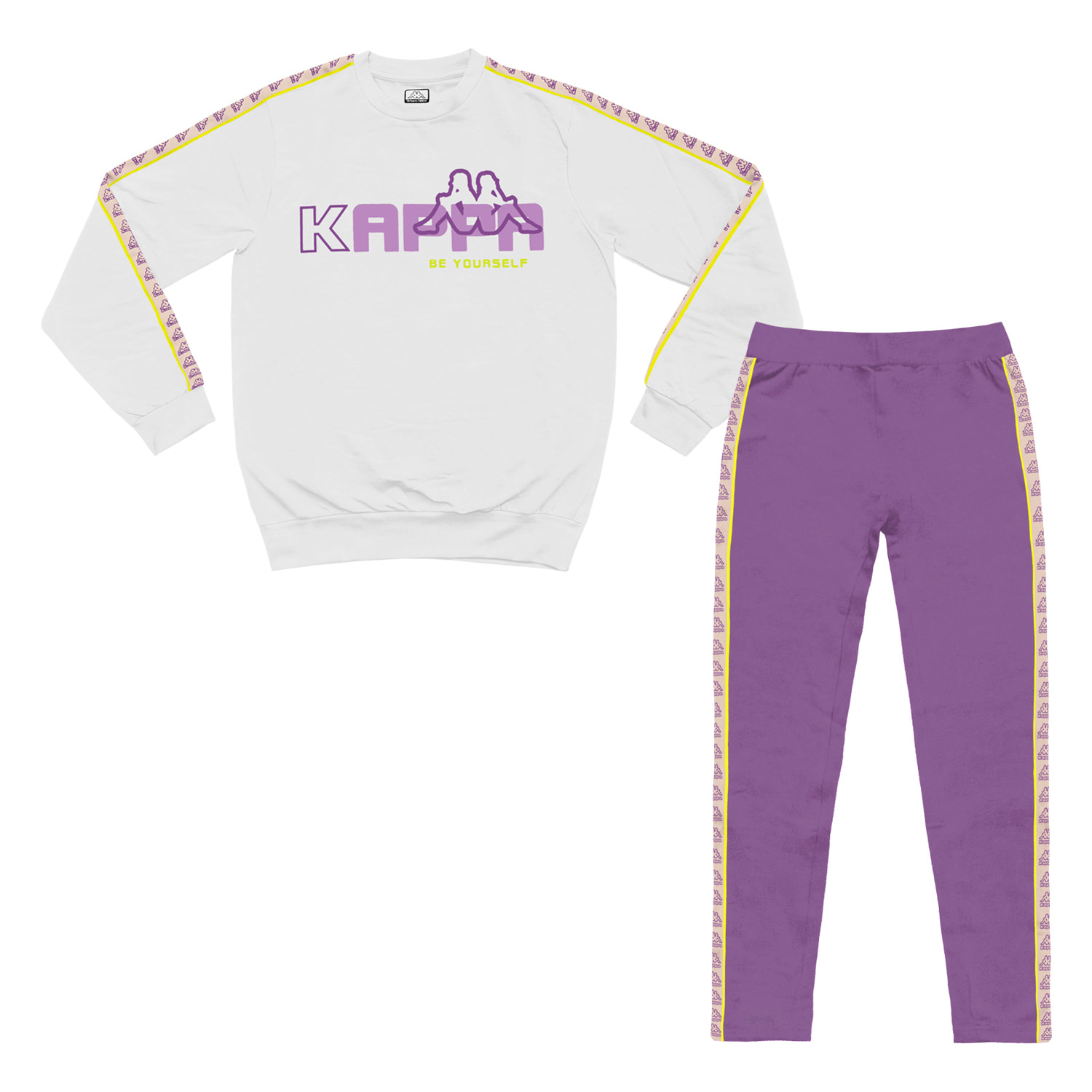 Tuta Bimba KAPPA 3 / 7 Anni Cotone Leggero