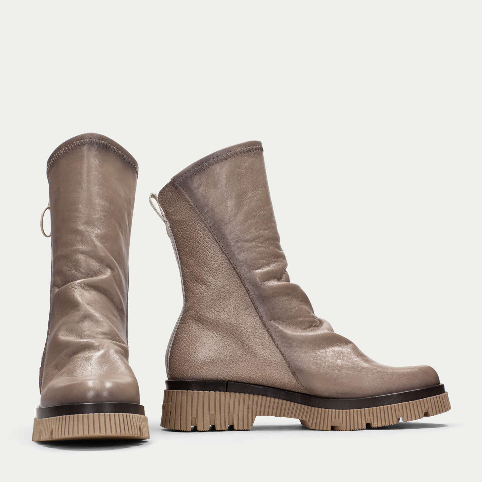 Botin Megan Taupe 4 cm