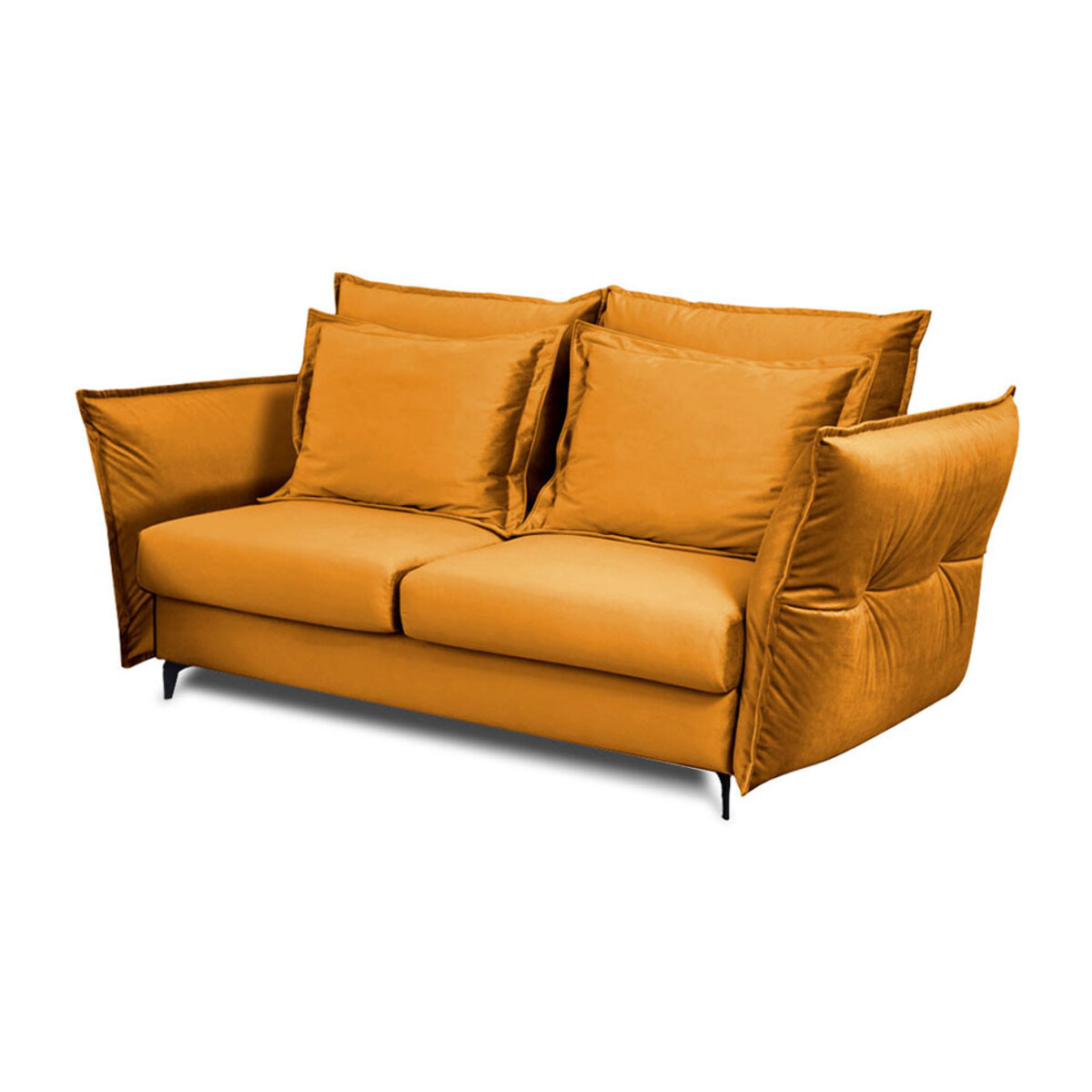 Canapé Velours droit Verduro - 4 Places