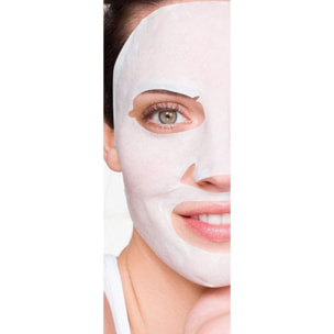 4x Maschera Viso Latte di Mandorla in Tessuto Nutri Bomb Skinactive - 4 Trattamenti Monouso