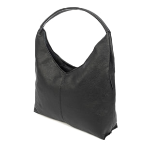 Bagni borsa a spalla donna. Pelle autentica Dollaro.