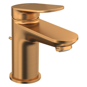 Mitigeur lavabo DURAVIT Wave S avec vidage bronze brossé
