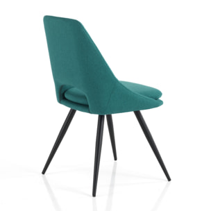 Tomasucci Ensemble de 2 chaises BETTA BLUE