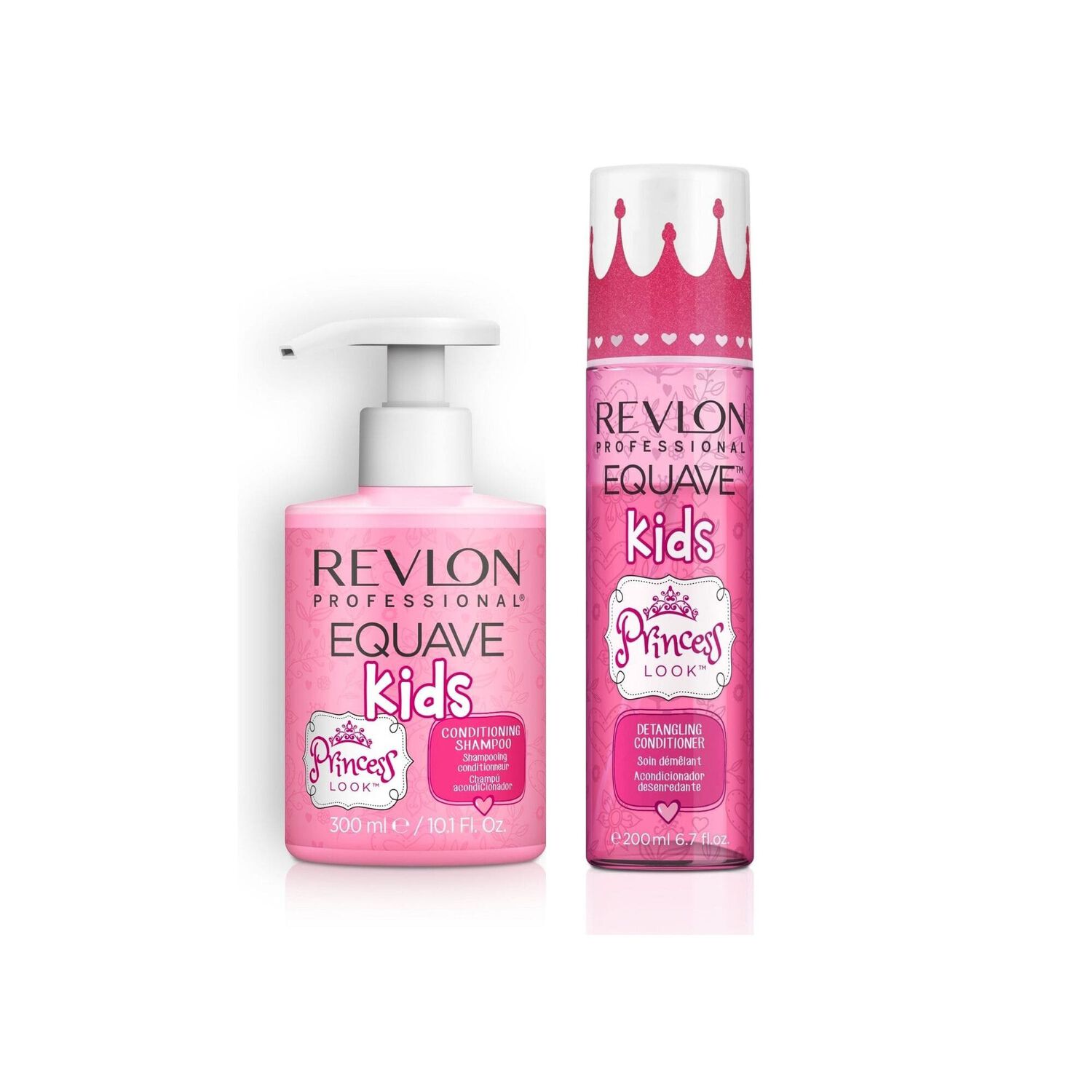 Equave Kids Princess Look™ - Coffret Shampoing 300ml et après-shampoing 200ml