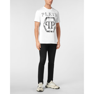 PHILIPP PLEIN T-Shirt Round Neck HEXAGON
