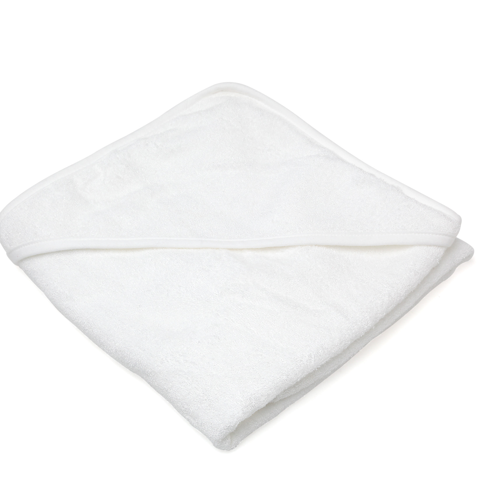 TOALLA BAÑO BAMBÚ PARA BEBÉS BLANCA